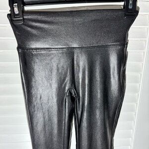 Spanx Faux Leather Leggings Size S